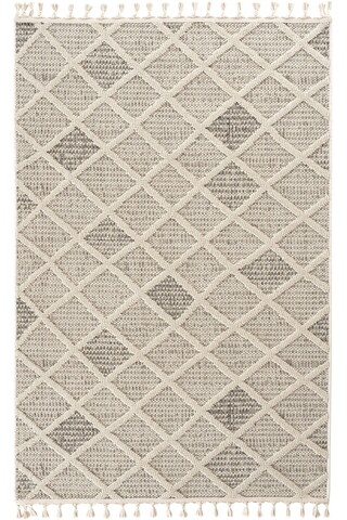 Covor (120 x 400), Bukle 1411, 120x400 cm, Crem