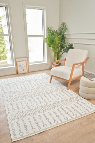 Covor (100 x 300), Moderno 3331, 100x300 cm, Crem / Bej