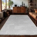 Carpet (160 x 230), Sahara 1112, 160x230 cm, Argintiu