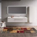 Carpet (50 x 80), Kece-Fr06, 50x80 cm, Multicolor