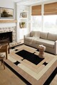 Covor (50 x 80), Sftkece045, 50x80 cm, Negru