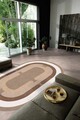 Covor (50 x 80), Sftkece048-Oval, 50x80 cm, Maro