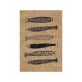 Covor (50 x 80), Wookece1684, 50x80 cm, Stejar