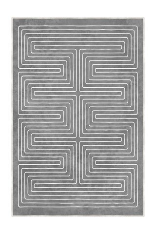 Covor (60 x 100), Sftkece042, 60x100 cm, Gri