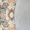 Carpet (90 x 90), Kece-Fr23, 90x90 cm, Multicolor