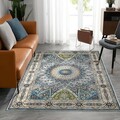 Carpet (80 x 120), Kece-Fr11, 80x120 cm, Albastru