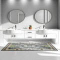 Carpet (80 x 120), Kece-Fr11, 80x120 cm, Albastru