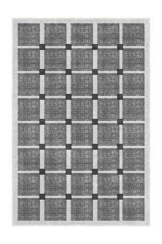 Covor (80 x 120), Sftkece008, 80x120 cm, Negru