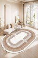 Covor (80 x 120), Sftkece046-Oval, 80x120 cm, Bej