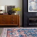 Carpet (100 x 200), Kece-Fr118, 100x200 cm, Albastru