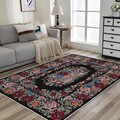 Covor (140 x 220), Infkece05, 140x220 cm, Negru