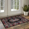 Covor (140 x 220), Infkece05, 140x220 cm, Negru
