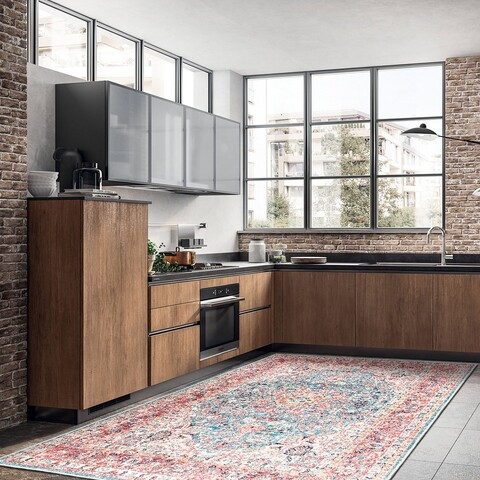 Carpet (160 x 230), Kece-Fr07, 160x230 cm, Roz