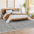 Covor (160 x 230), Kece-Fr53, 160x230 cm, Negru