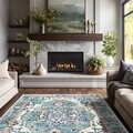 Carpet (180 x 280), Kece-Fr27, 180x280 cm, Albastru