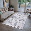 Carpet (100 x 200), Essa, 100x200 cm, Gri