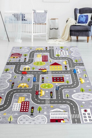 Covor (160 x 230), Gri Trafik, 160x230 cm, Gri