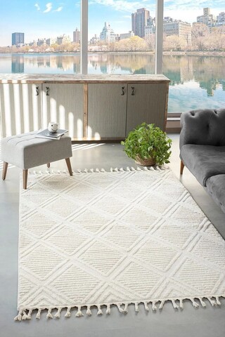 Covor (100 x 300), ELİT742B, 100x300 cm, Bej