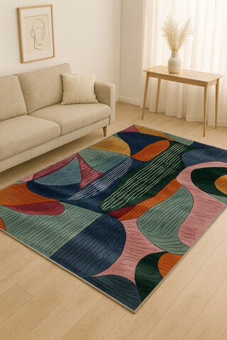 Carpet (50 x 60), BSR-9, 50x60 cm, Multicolor