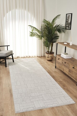 Covor (50 x 80), Rivon Rn01, 50x80 cm, Gri
