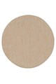 Covor (80 cm), Sisalux 3083 Rotund, 80x80 cm, Bej