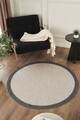 Covor (80 cm), Sisalux 3088 Rotund, 80x80 cm, Gri/Antracit