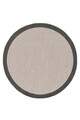 Covor (80 cm), Sisalux 3088 Rotund, 80x80 cm, Gri/Antracit