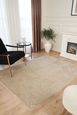 Covor (60 x 100), Rivon Rn08, 60x100 cm, Bej
