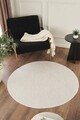 Covor (120 cm), Sisalux 3081 Round, 120x120 cm, Crem / Bej
