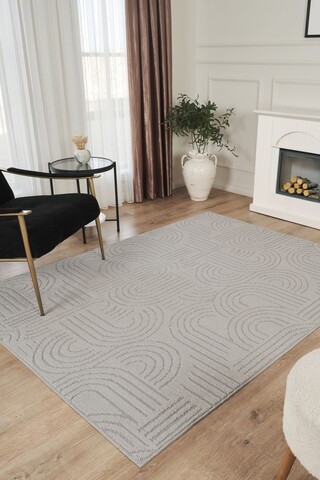 Covor (150 x 200), Rivon Rn07, 150x200 cm, Gri
