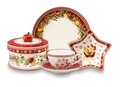 Cutie cu capac, Villeroy & Boch, Winter Bakery Delight Pastry, 13 x 11 cm, portelan premium