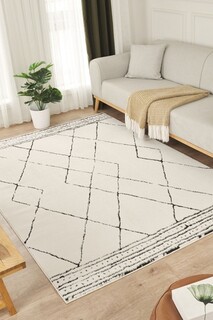 200x290 cm, Crem;Negru