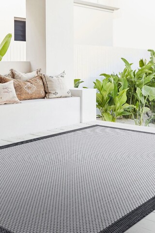 Covor (120 x 200), 23745A, 120x200 cm, Ecru/Negru