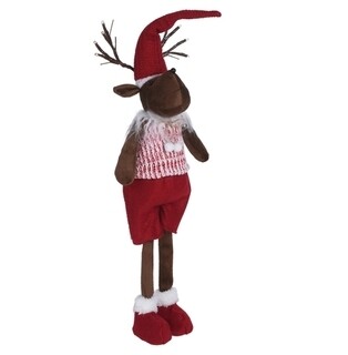 Male reindeer standing