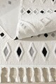Covor (140 x 200), 33412A, 140x200 cm, Crem/Negru