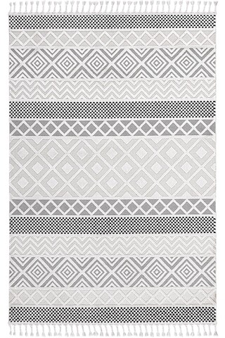 Covor (80 x 400), 33342, 80x400 cm, Crem/Negru