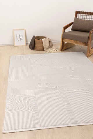 Covor (200 x 290), A0861A, 200x290 cm, Alb