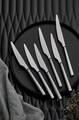 Set tacamuri (36 Pieces), L'essentiel Maison, 207PLM1102, Furculiță de masă: 21 x 2,6 cm (6 bucăți), Crom