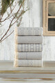 Set prosoape (5 Pieces), L'essentiel Maison, Maya, Gri deschis