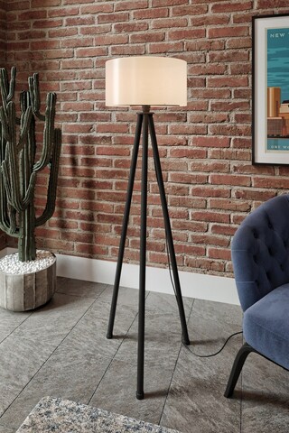 Lampadar, L'essentiel Maison, 666PTR1123, Crem/Negru