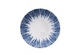 Set de cină (12 piese), L'essentiel Maison, 430KSV8963, Bol: 14 x 14 x 4,5 cm (4 bucăți), Albastru/Alb