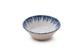 Set de cină (12 piese), L'essentiel Maison, 430KSV8963, Bol: 14 x 14 x 4,5 cm (4 bucăți), Albastru/Alb