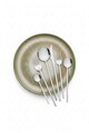 Set tacamuri (36 Pieces), L'essentiel Maison, 207PLM1109, Furculiță de masă: 21 x 2,5 cm (6 bucăți), Crom