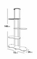Lampadar, L'essentiel Maison, 666PTR1107, Maro