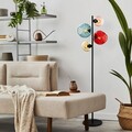 Lampadar, L'essentiel Maison, 521SHN3657, Multicolor / Negru