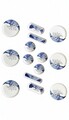 Set de mic dejun (14 Pieces), L'essentiel Maison, 759NRE1128, Platou: 20 x 6 x 3 cm (2 bucăți), Multicolor