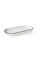 Set de mic dejun (18 piese), L'essentiel Maison, 275KRM1961, Antibacterian, Alb/Negru