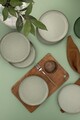 Set platouri servire desert (6 Pieces), L'essentiel Maison, 710KTP3656, Verde deschis