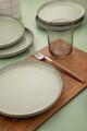Set platouri servire desert (6 Pieces), L'essentiel Maison, 710KTP3656, Verde deschis