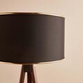 Lampadar, L'essentiel Maison, 780SGN3506, Negru/Maro